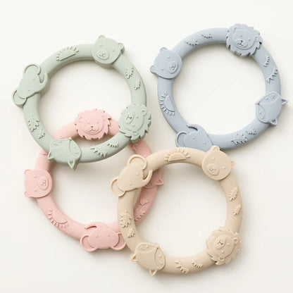 Cute Animal Baby Silicone Teethers