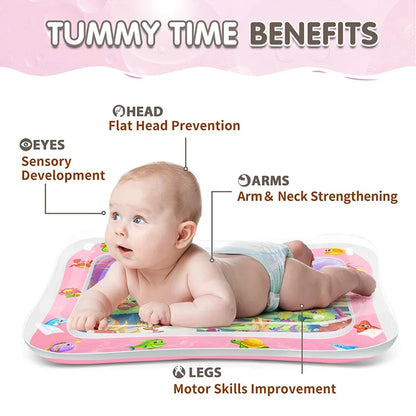 Inflatable PVC Infant Tummy Time Playmat