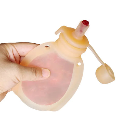 120ML Bpa Free Refillable Silicone Baby Food Bags