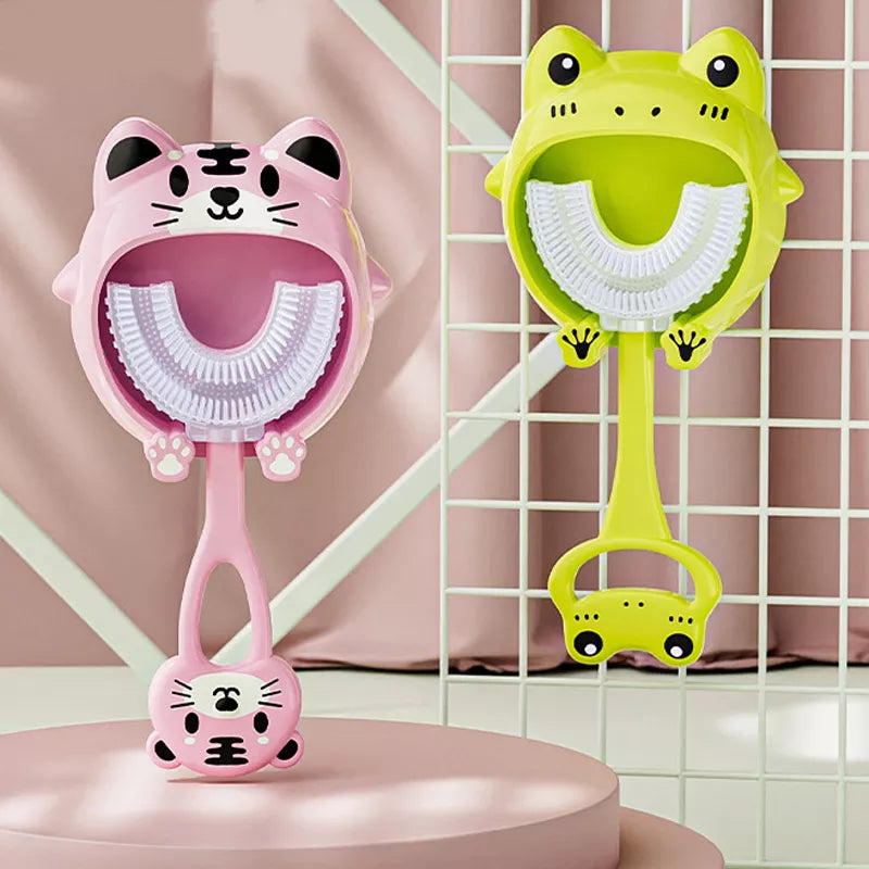 U Shape Cartoon Toothbrush