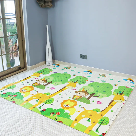 Foldable Cartoon Baby Play Mat