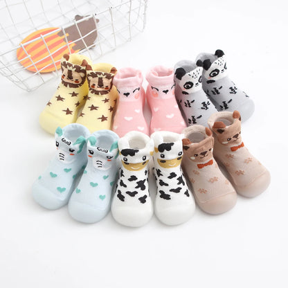 Cute Animal Cotton First Shoes