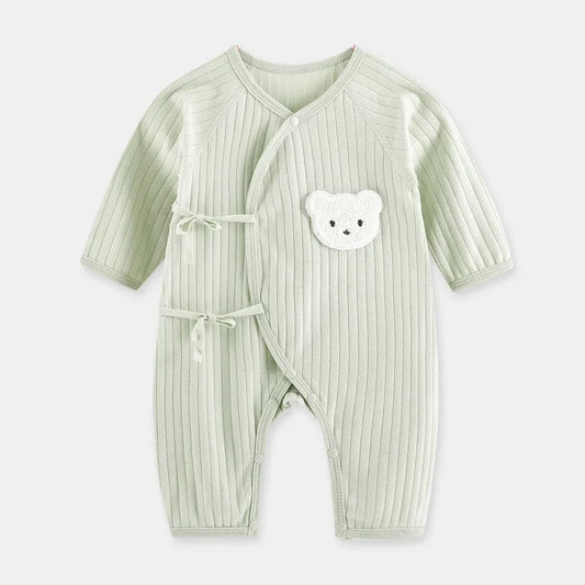 Cotton Solid Soft Infant Jumpsuit