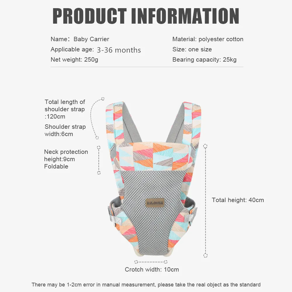 Newborn To Toddler Portable Ergonomic Backpack