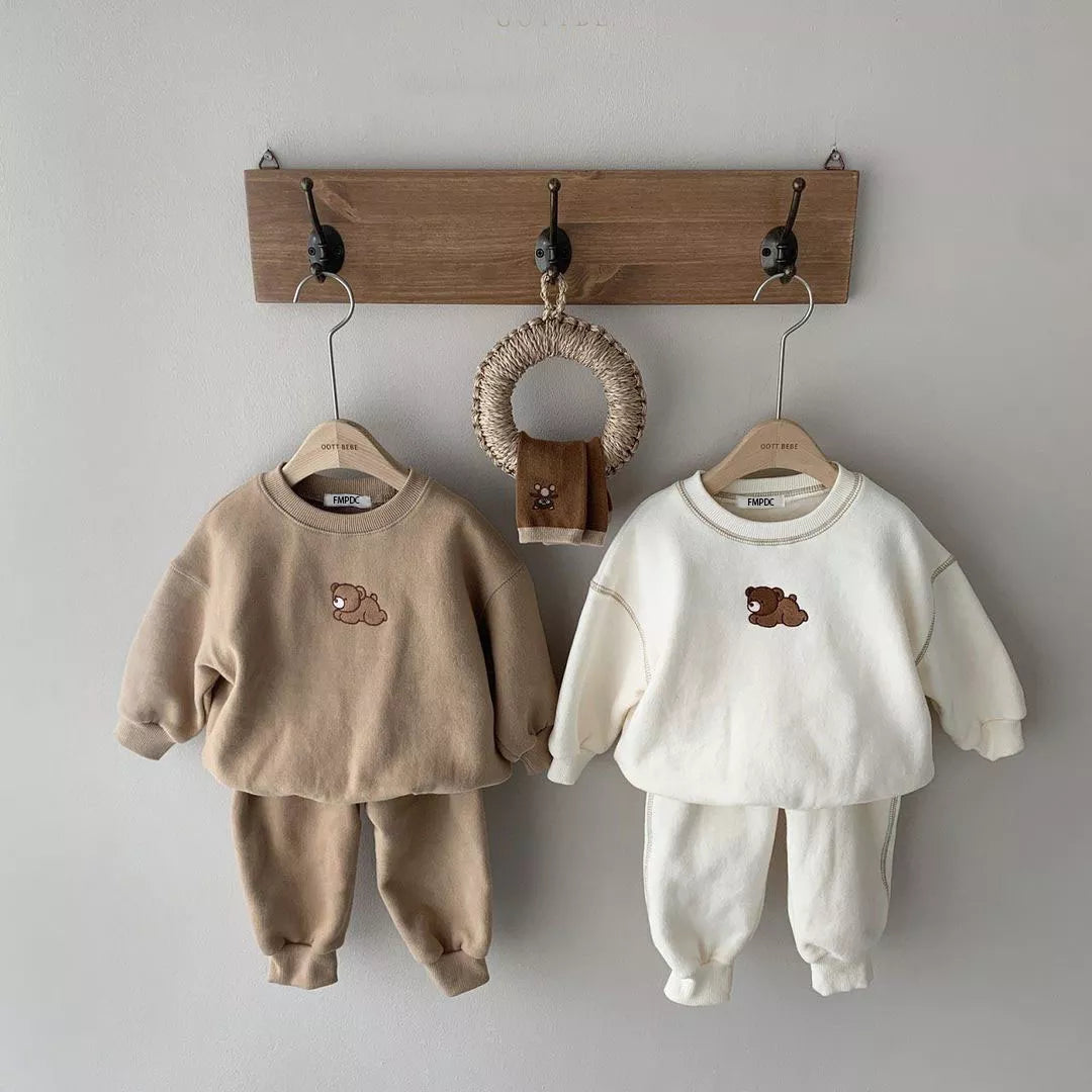 Toddler Baby  Balloon Sweatshirt+Pants Outfit