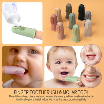 360 Degree Soft Finger Child Toothbrush