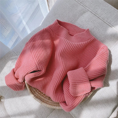 Newborn Knitwear Long Sleeve Cotton Baby Pullover Tops