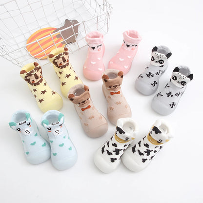 Cute Animal Cotton First Shoes